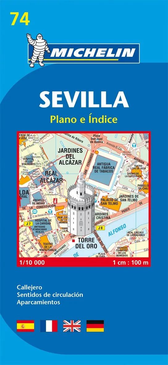 SEVILLA -PLANO E INDICE-