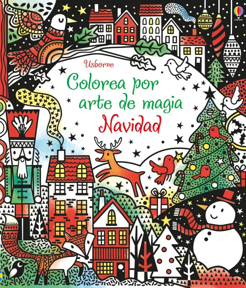 NAVIDAD -COLOREA POR ARTE DE MAGIA-