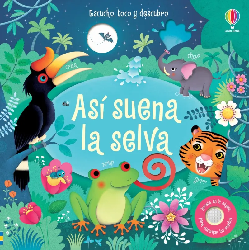 ASI SUENA LA SELVA -ESCUCHO TOCO Y DESCUBRO- APRIETA EN LA PAGINA PARA ESCUCHAR LOS SONIDOS