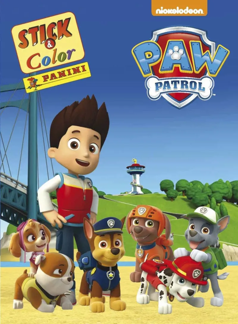 STICK&COLOR PAW PATROL