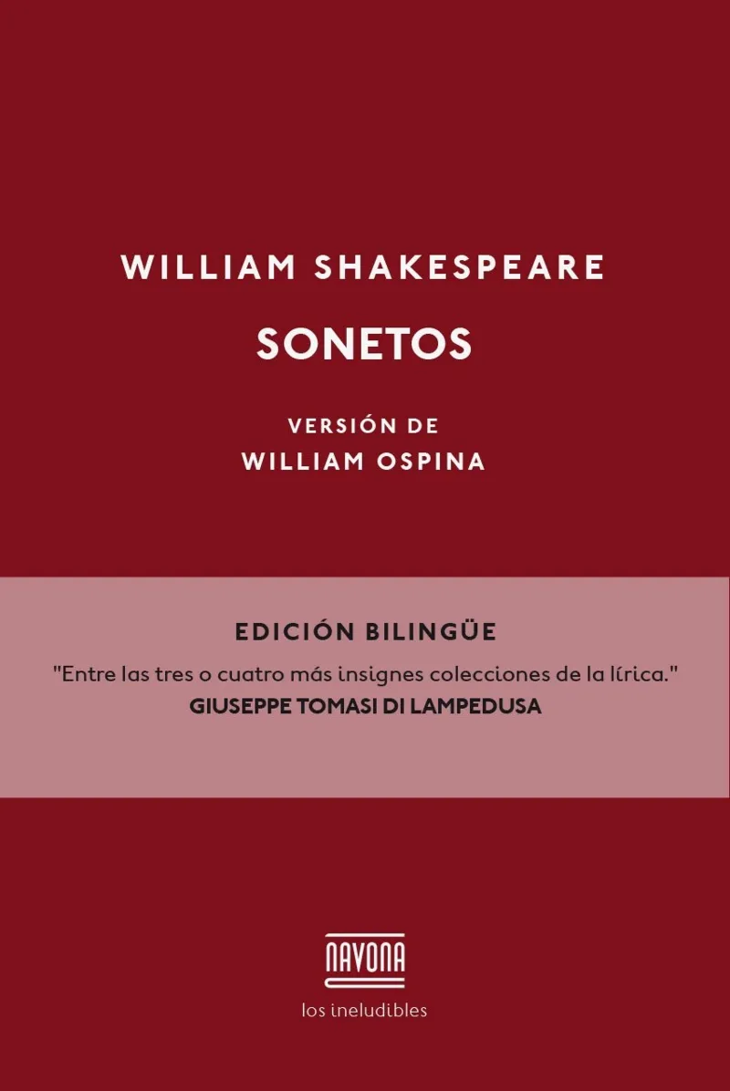 SONETOS -SHAKESPEARE- -ED. BILINGUE