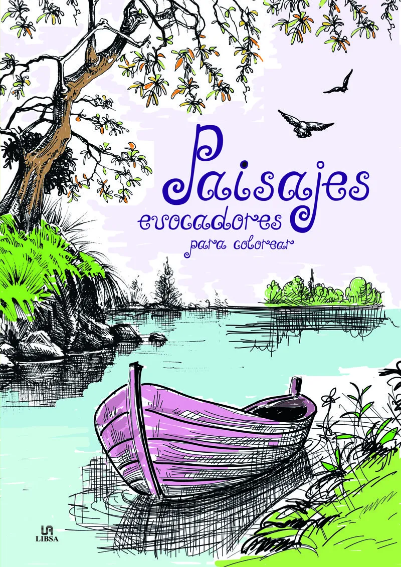 PAISAJES EVOCADORES PARA COLOREAR