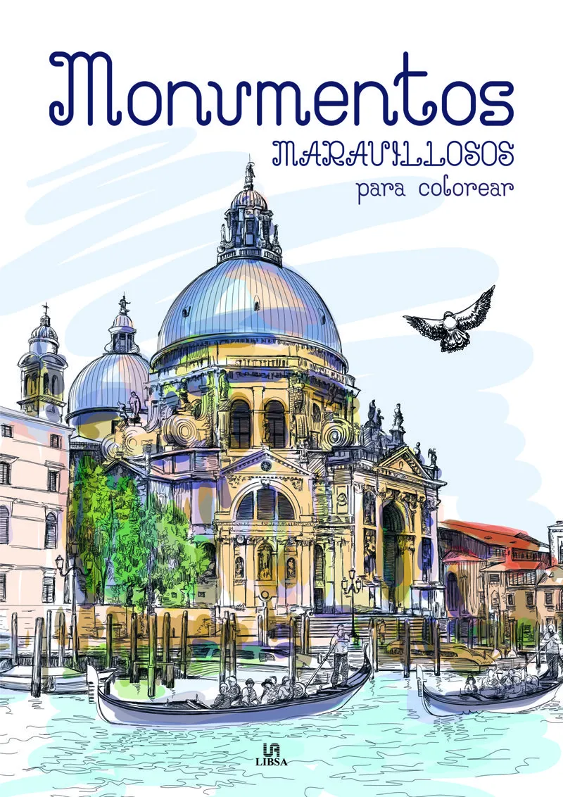 MONUMENTOS MARAVILLOSOS PARA COLOREAR