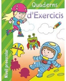 QUADERNS D'XERCICS NIVEL II PREESCOLAR VERDE