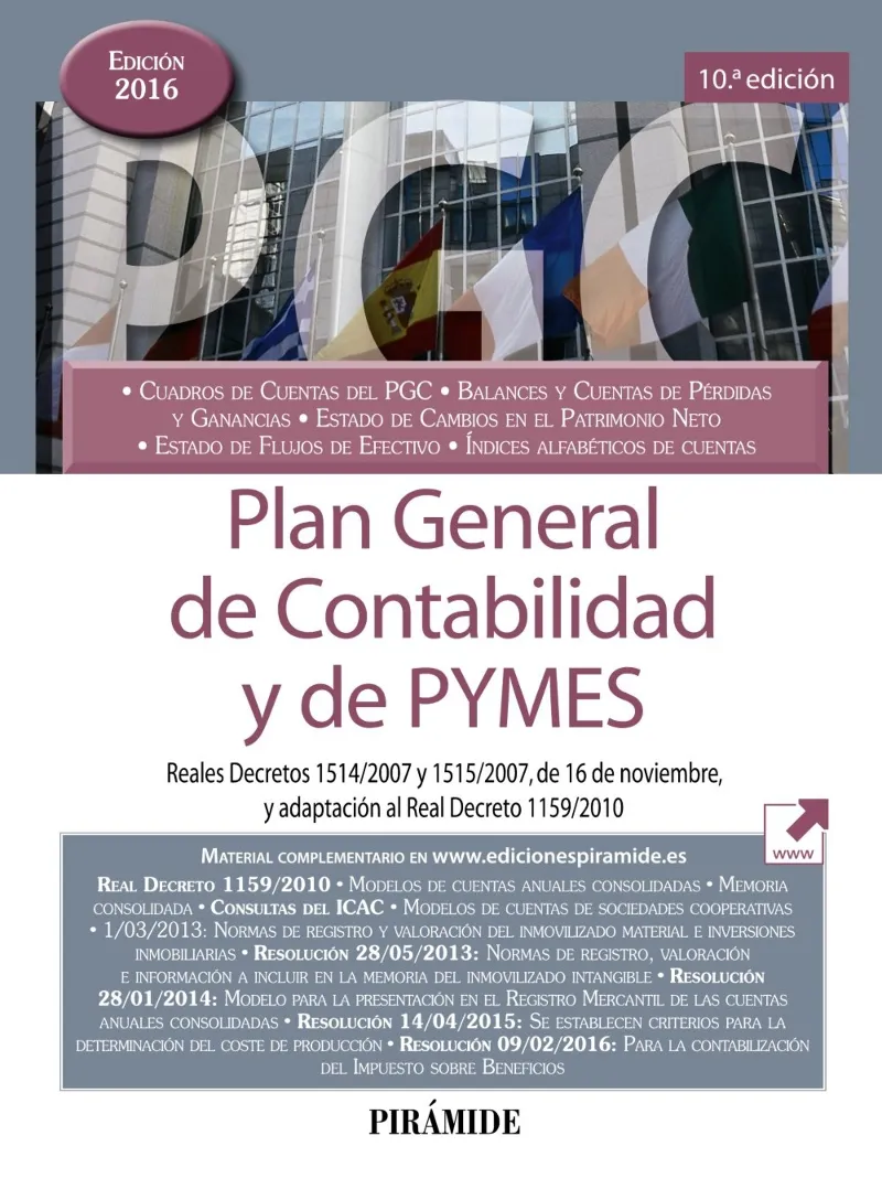 PLAN GENERAL DE CONTABILIDAD Y DE PYMES -EDICION 2016-