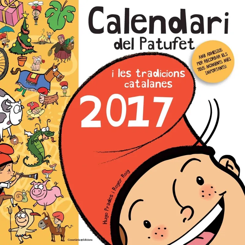CALENDARI 2017 DEL PATUFET I LES TRADICIONS CATALANES
