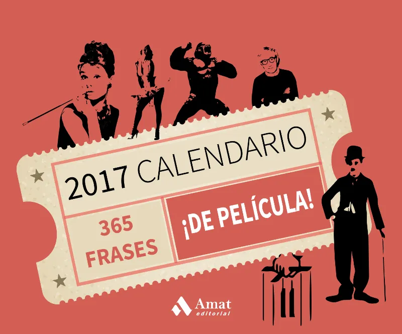 CALENDARIO 2017 365 FRASES DE PELICULA