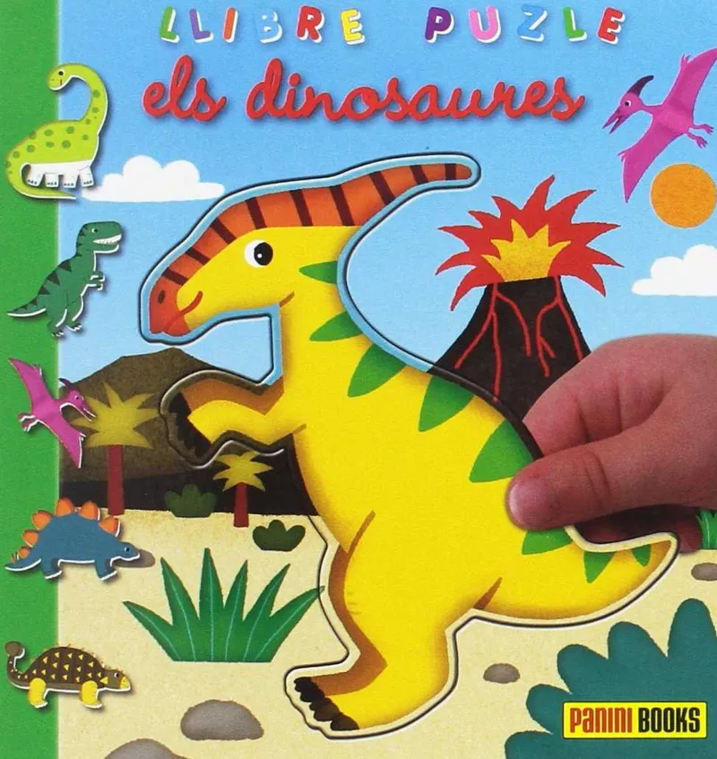 DINOSAURES, ELS .-LLIBRE PUZLE-