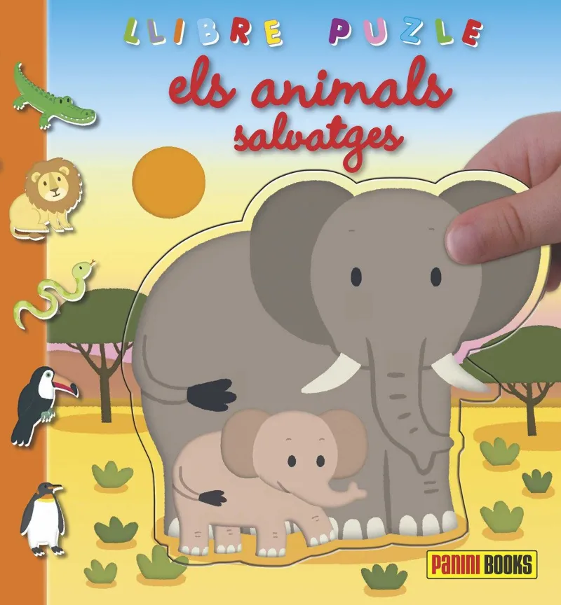 ANIMALS SALVATGES, ELS -LLIBRE PUZLE-