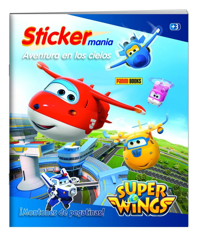 SUPER WINGS AVENTURA EN LOS CIELOS -STICKERS-