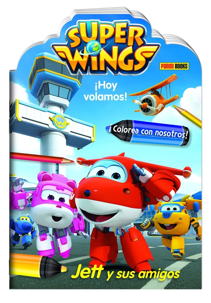 SUPER WINGS JETT Y SUS AMIGOS -PINTAR-