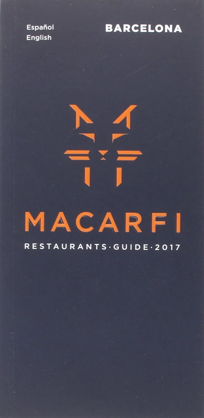 MACARFI BARCELONA RESTAURANTS GUIA 2017 -ESPAÑOL/ ENGLISH-