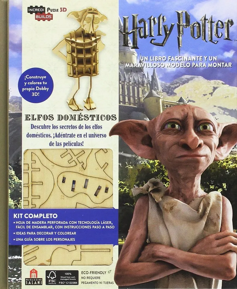 ELFOS DOMESTICOS HARRY POTTER -MAQUETA-