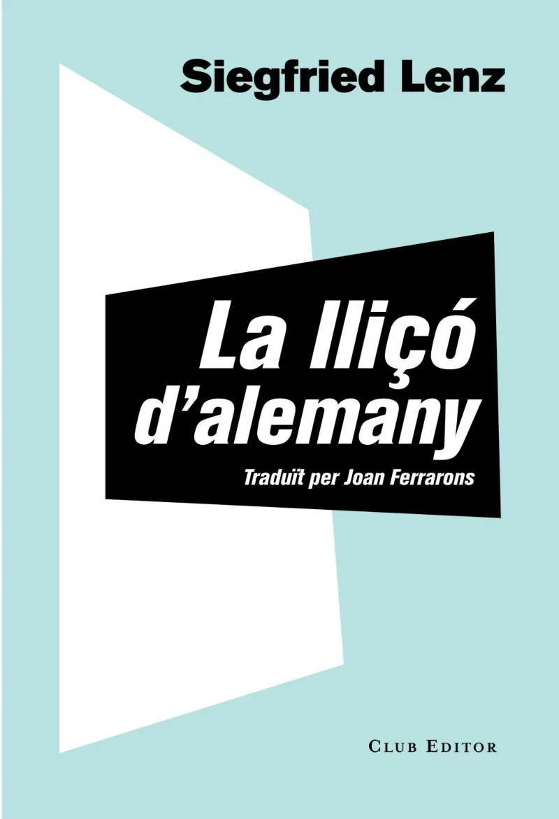 LLIÇO D'ALEMANY -TRADUIT PER JOAN FERRERONS