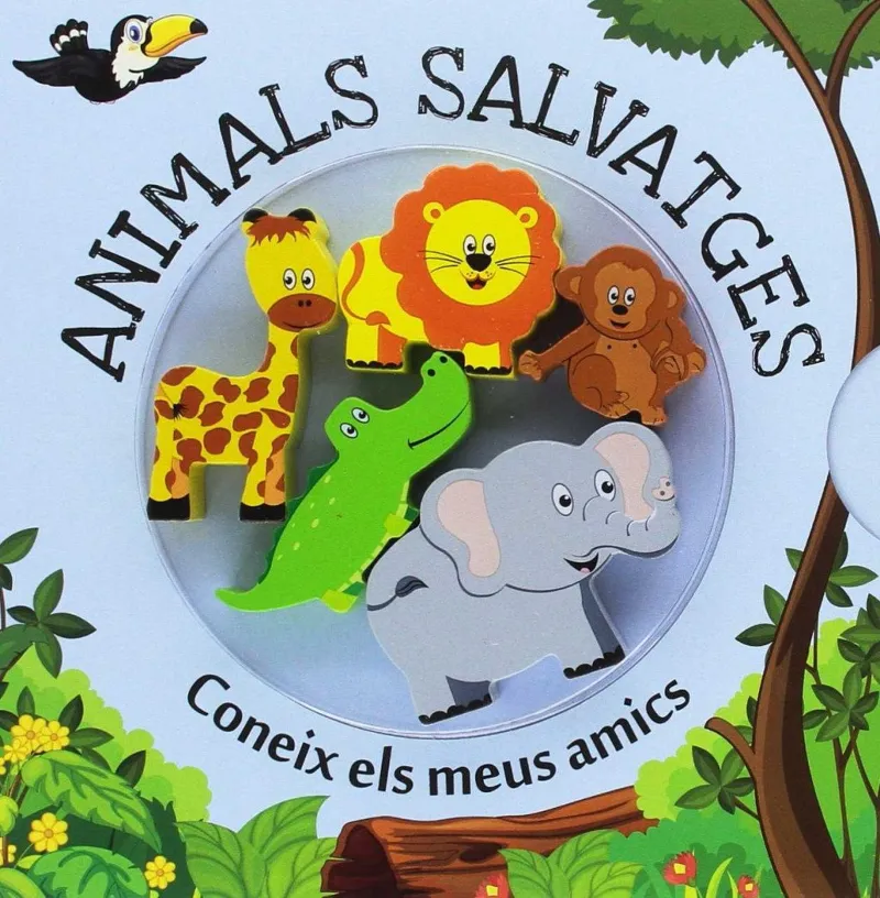 ANIMALS SALVATGES -CONEIX ELS MEUS AMICS- AMB FIGURETES-