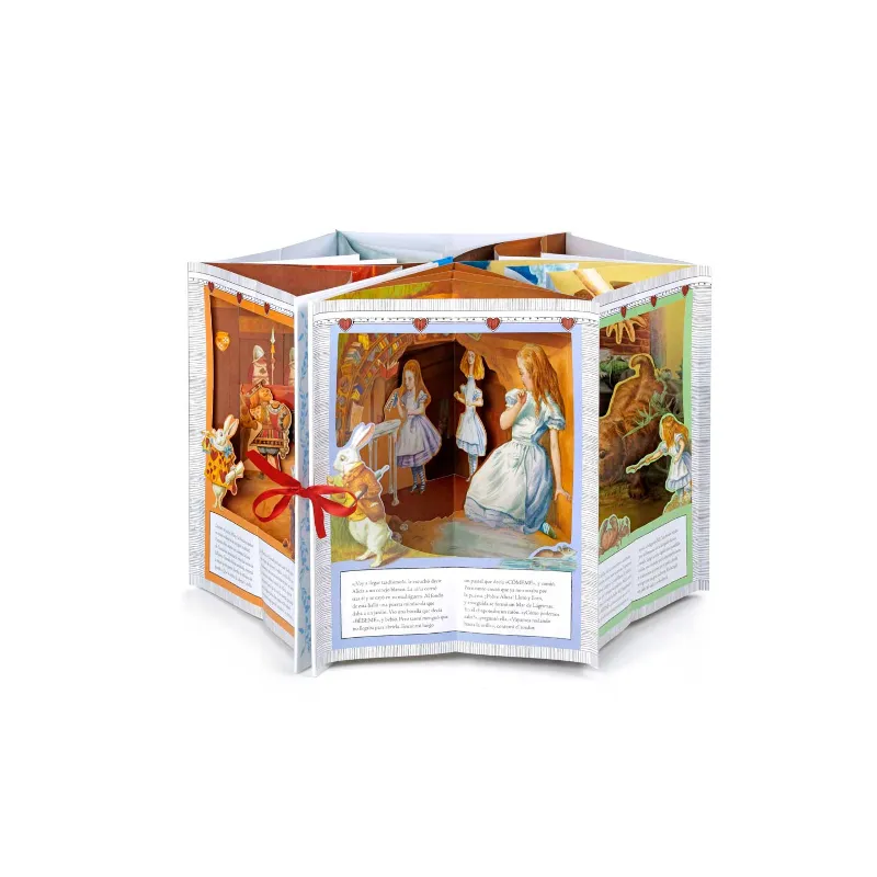 ALICIA EN EL PAIS DE LAS MARAVILLAS -LIBRO CARRUSEL-