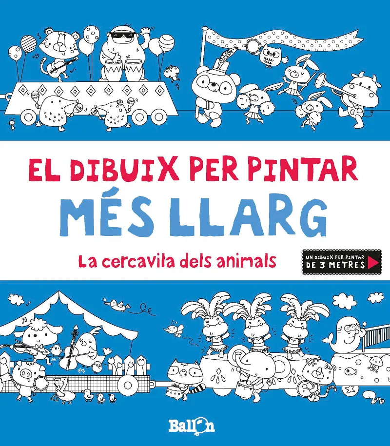 CERCAVILA DELS ANIMALS,LA - EL DIBUIX PER PINTAR MES LLARG -