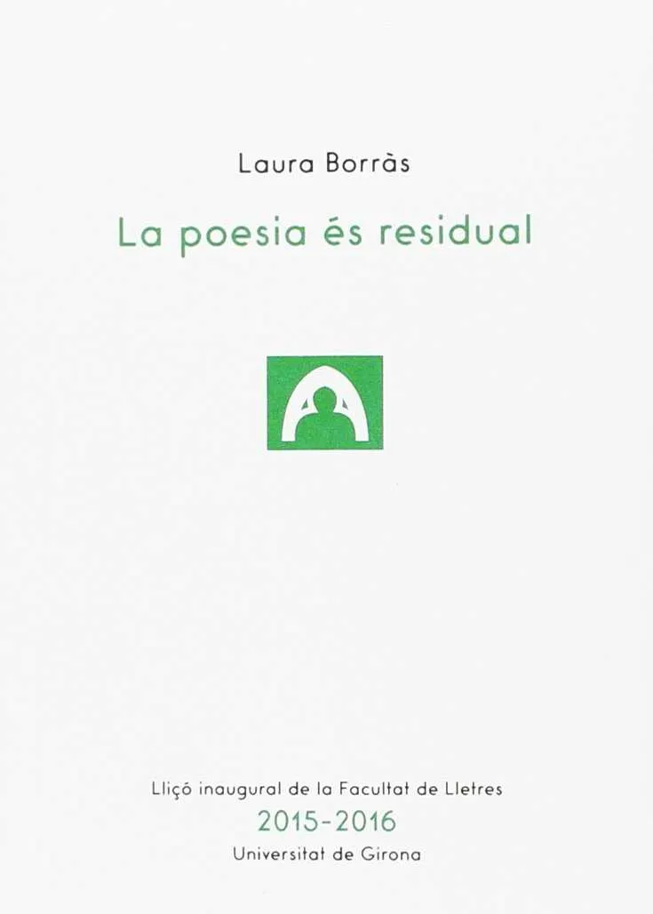 POESIA ES RESIDUAL, LA