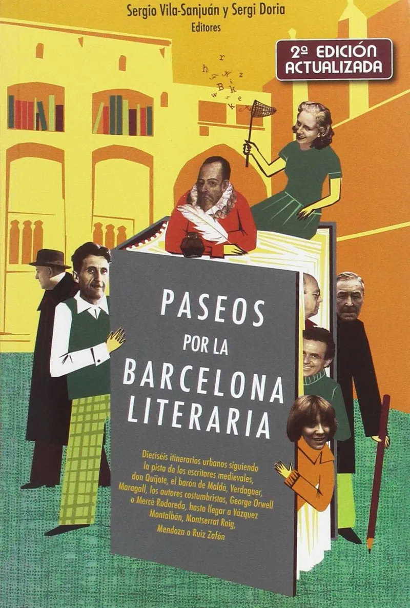 PASEOS POR LA BARCELONA LITERARIA -2º ED. ACTUALITZADA-