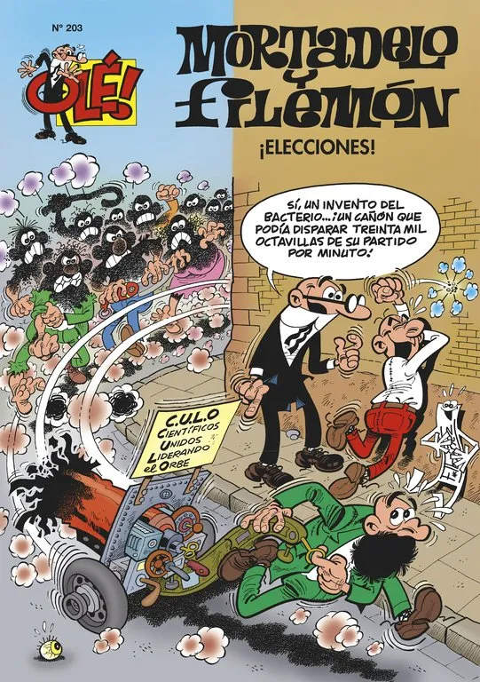 OLE 203 -MORTADELO Y FILEMON - ELECCIONES