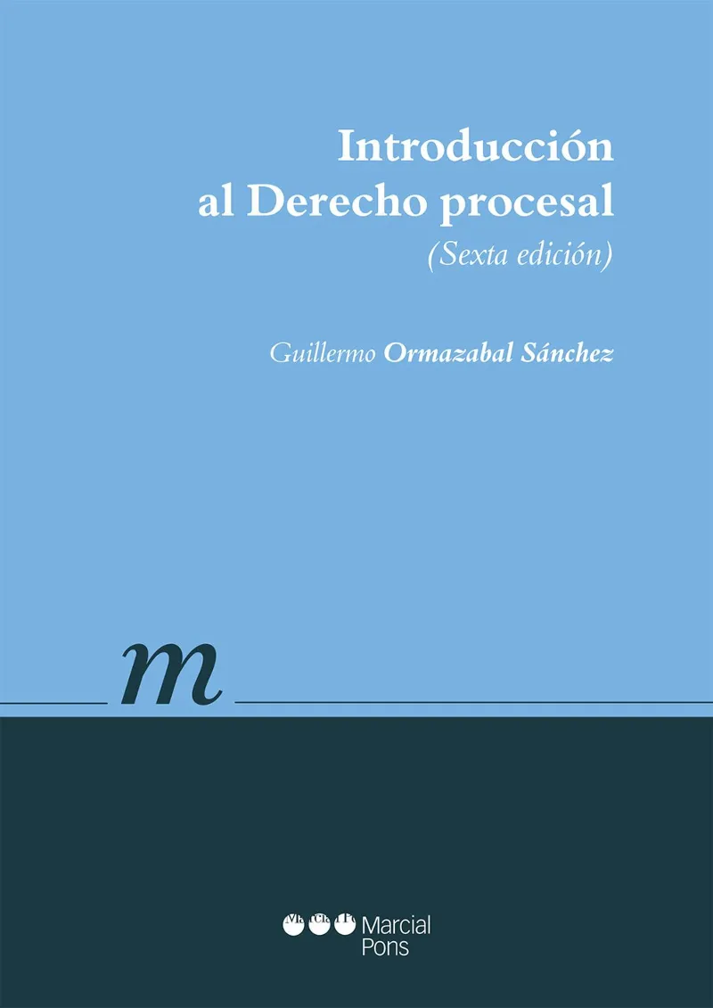 INTRODUCCION AL DERECHO PROCESAL 6º EDICION