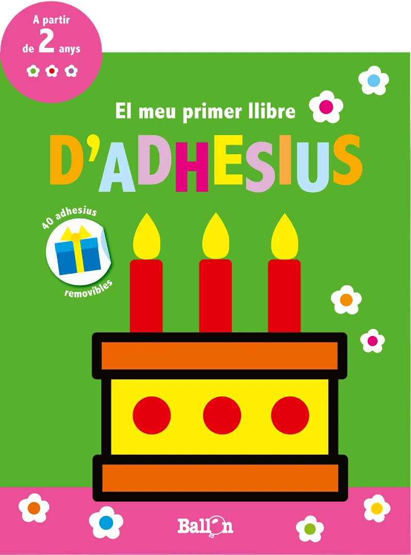 ANIVERSARI -EL MEU PRIMER LLIBRES D'ADHESIUS- 2 ANYS