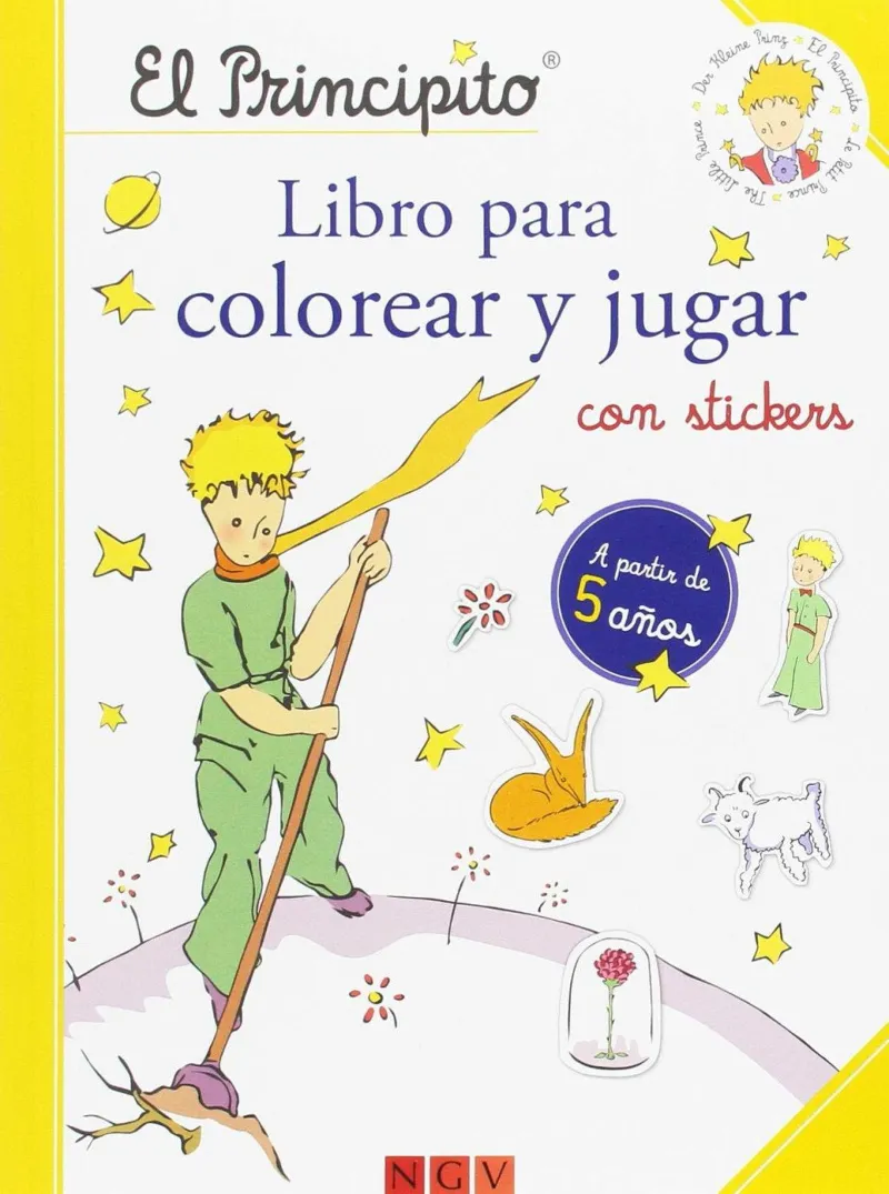 PRINCIPITO, EL -LIBRO PARA COLOREAR Y JUGAR CON STICKERS-