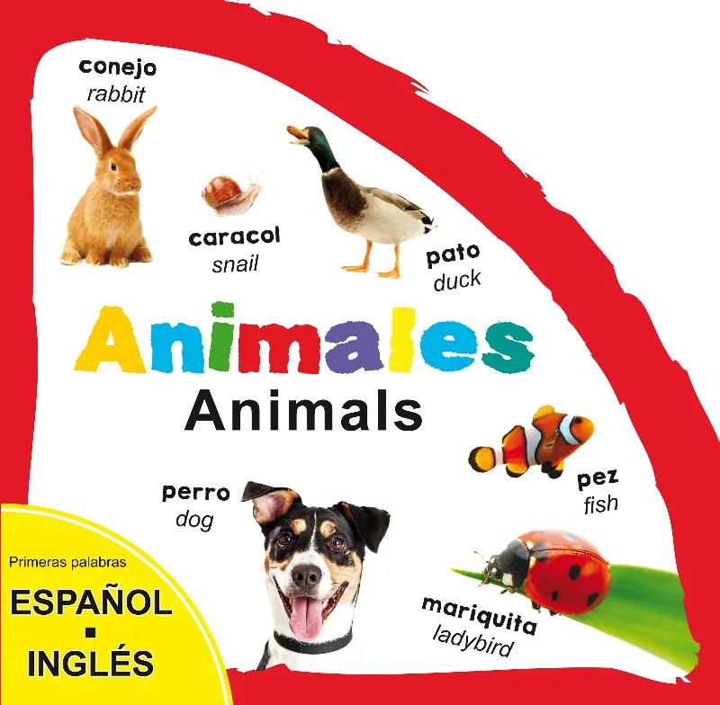 ANIMALES / ANIMALS -PRIMERAS PALABRAS ESPAÑOL / INGLES-