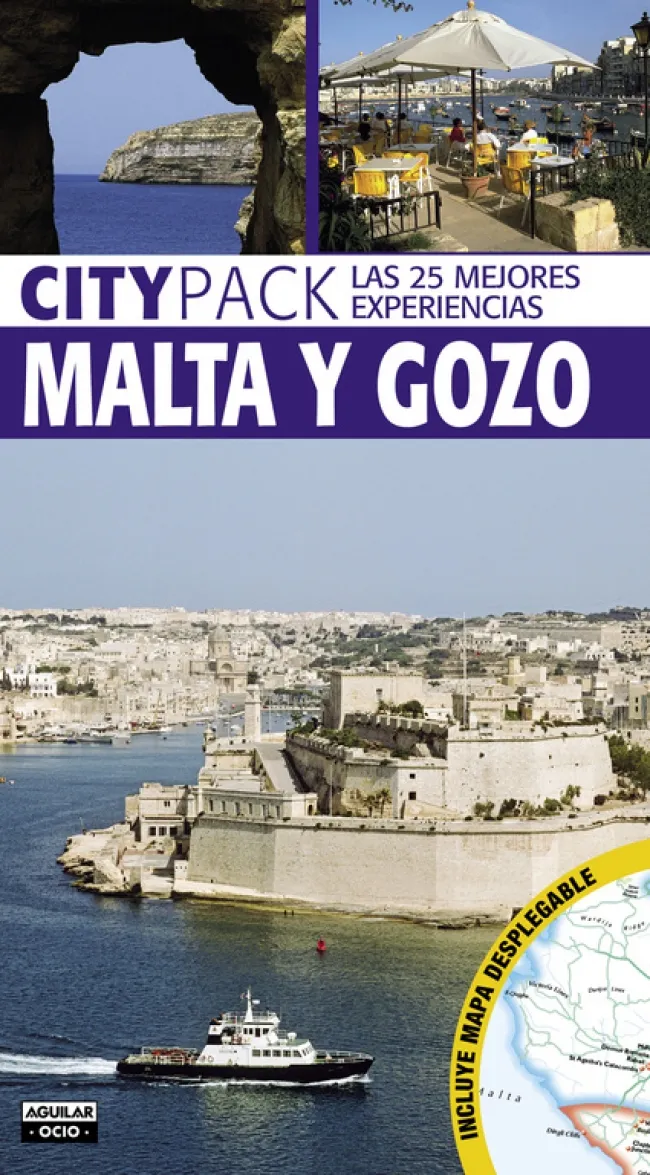 MALTA Y GOZO + PLANO DESPLEGABLE