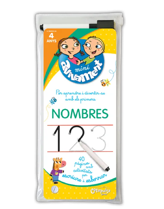 MINI AVIVAMENT -NOMBRES- 4 ANYS