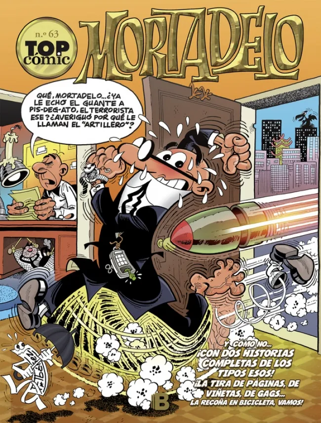 TOP COMIC MORTADELO VOL 63