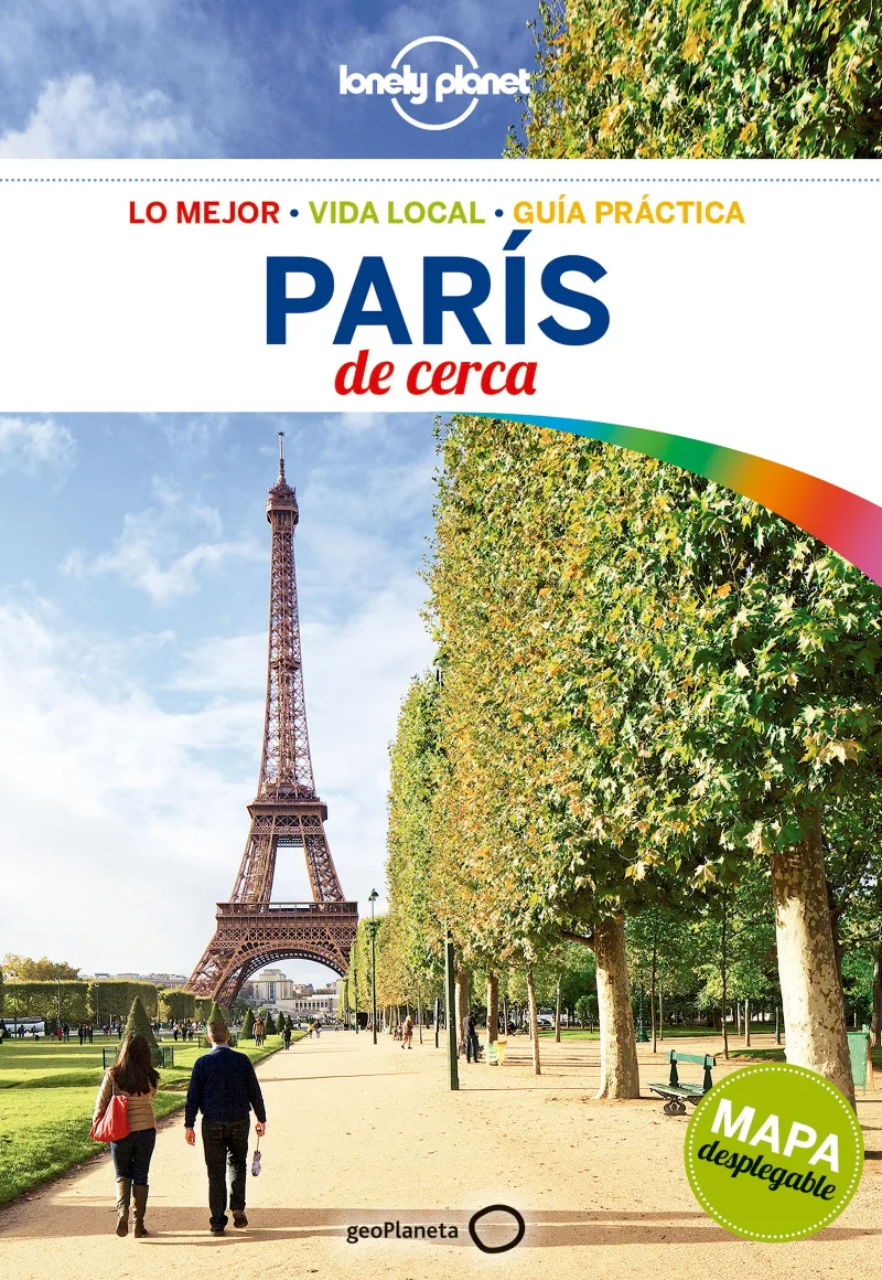 PARIS DE CERCA + MAPA DESPLEGABLE