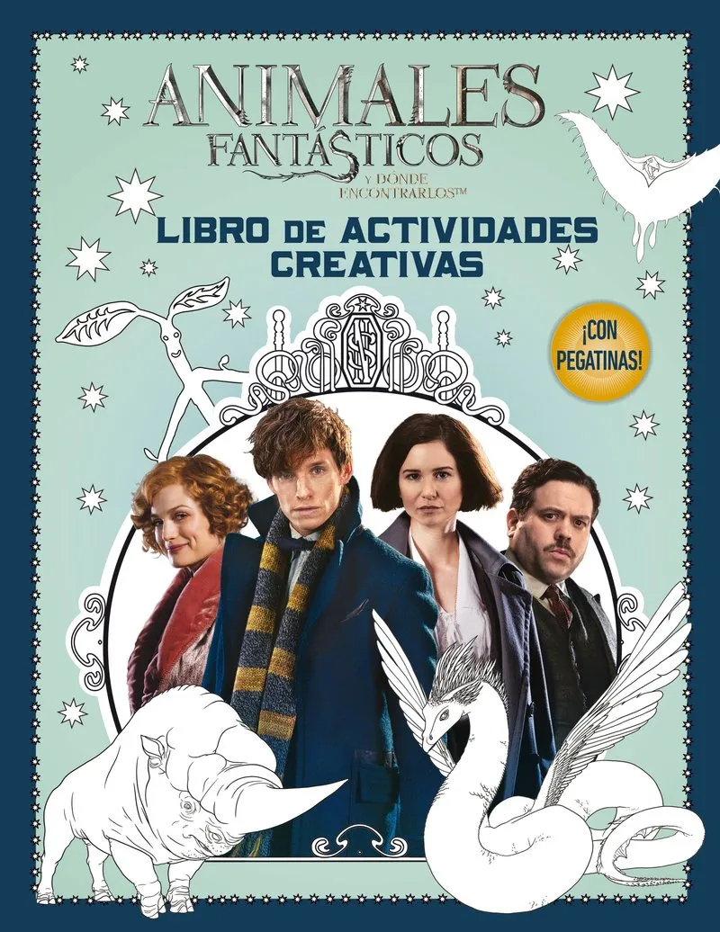 ANIMALES FANTASTICOS. LIBRO DE ACTIVIDADES CREATIVAS