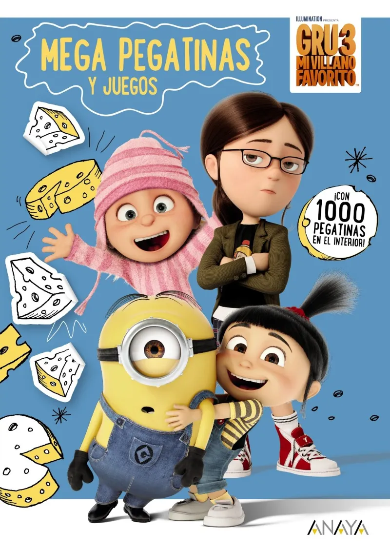 MEGA PEGATINAS Y JUEGOS + 1000 PEGATINAS EN EL INTERIOR