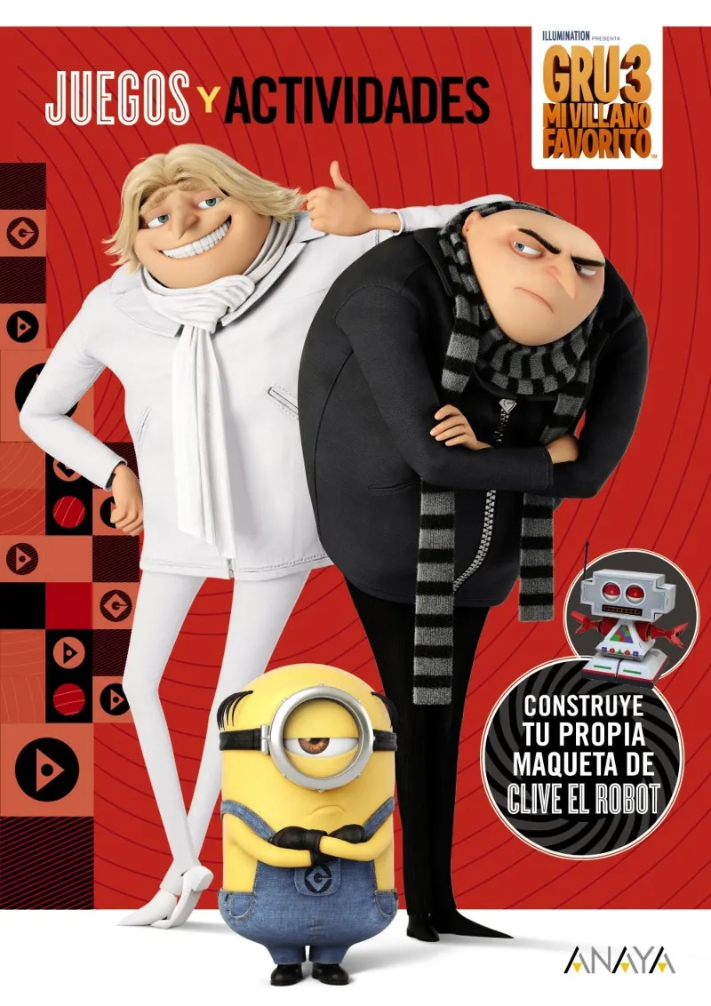 GRU 3 MI VILLANO FAVOTIRO JUEGOS Y ACTIVIDADES