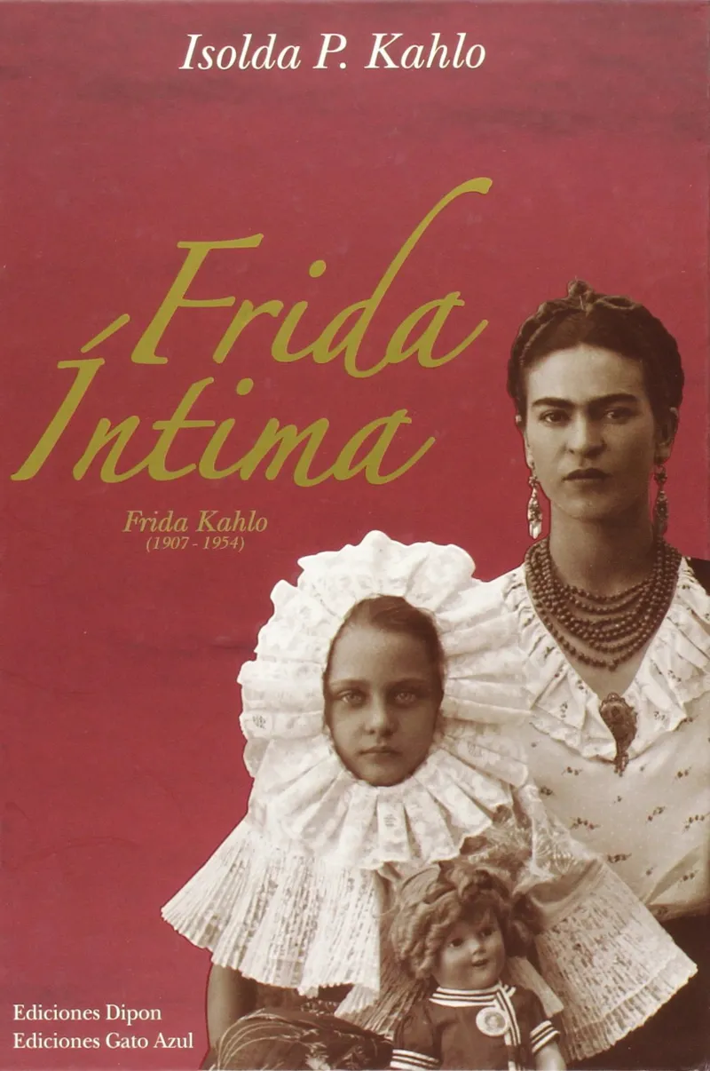 FRIDA INTIMA + REPRODUCCION DE OBRA ORIGINAL SOBRE LIENZO AUTENTICO