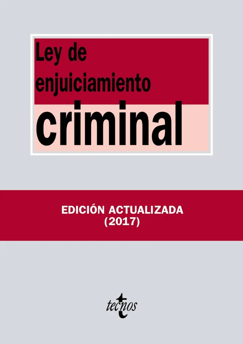 LEY DE ENJUICIAMENTO CRIMINAL