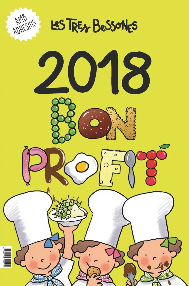 CALENDARI 2018 DE LES TRES BESSONES -BON PROFIT-
