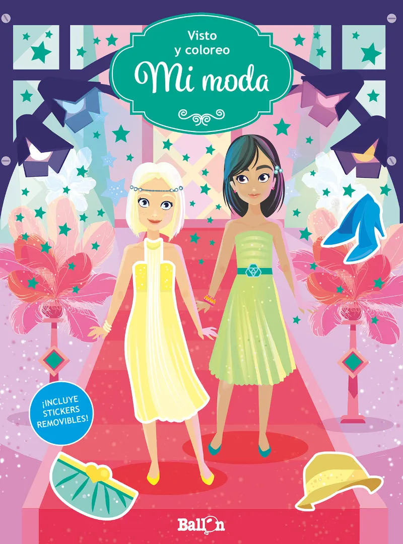 MI MODA -VISTO Y COLOREO-
