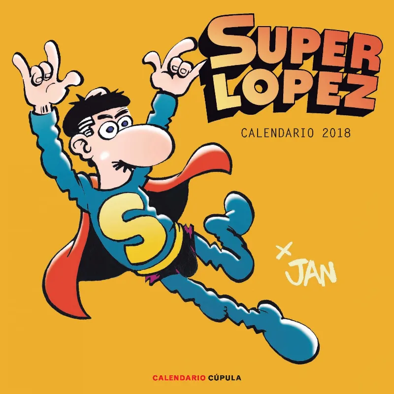 CALEDNARIO 2018 SUPER LOPEZ