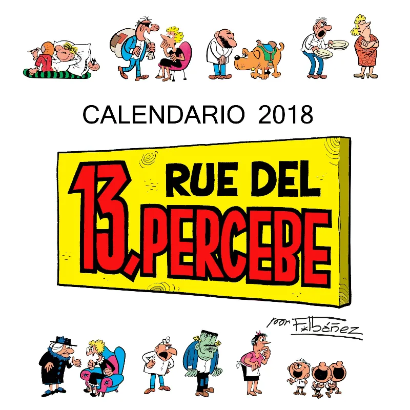 CALENDARIO 2018 13 RUE4 DEL PERCEBE