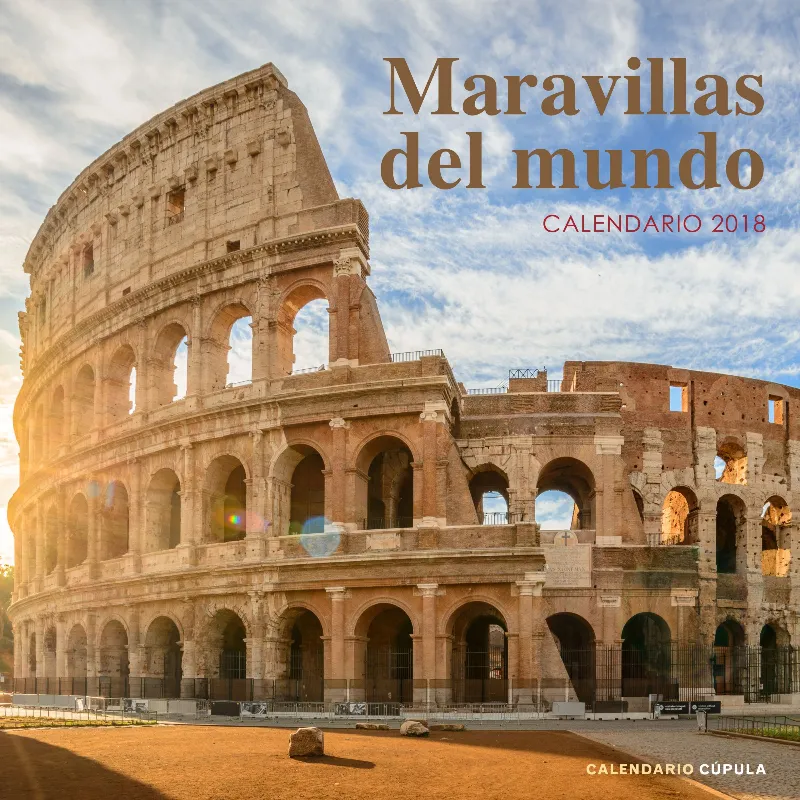 CALENDARIO 2018 MARAVILLAS DEL MUNDO