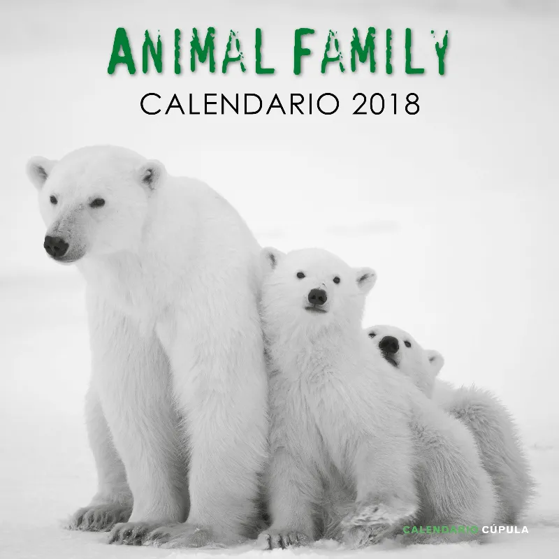 CALENDARIO 2018 ANIMAL FAMILY