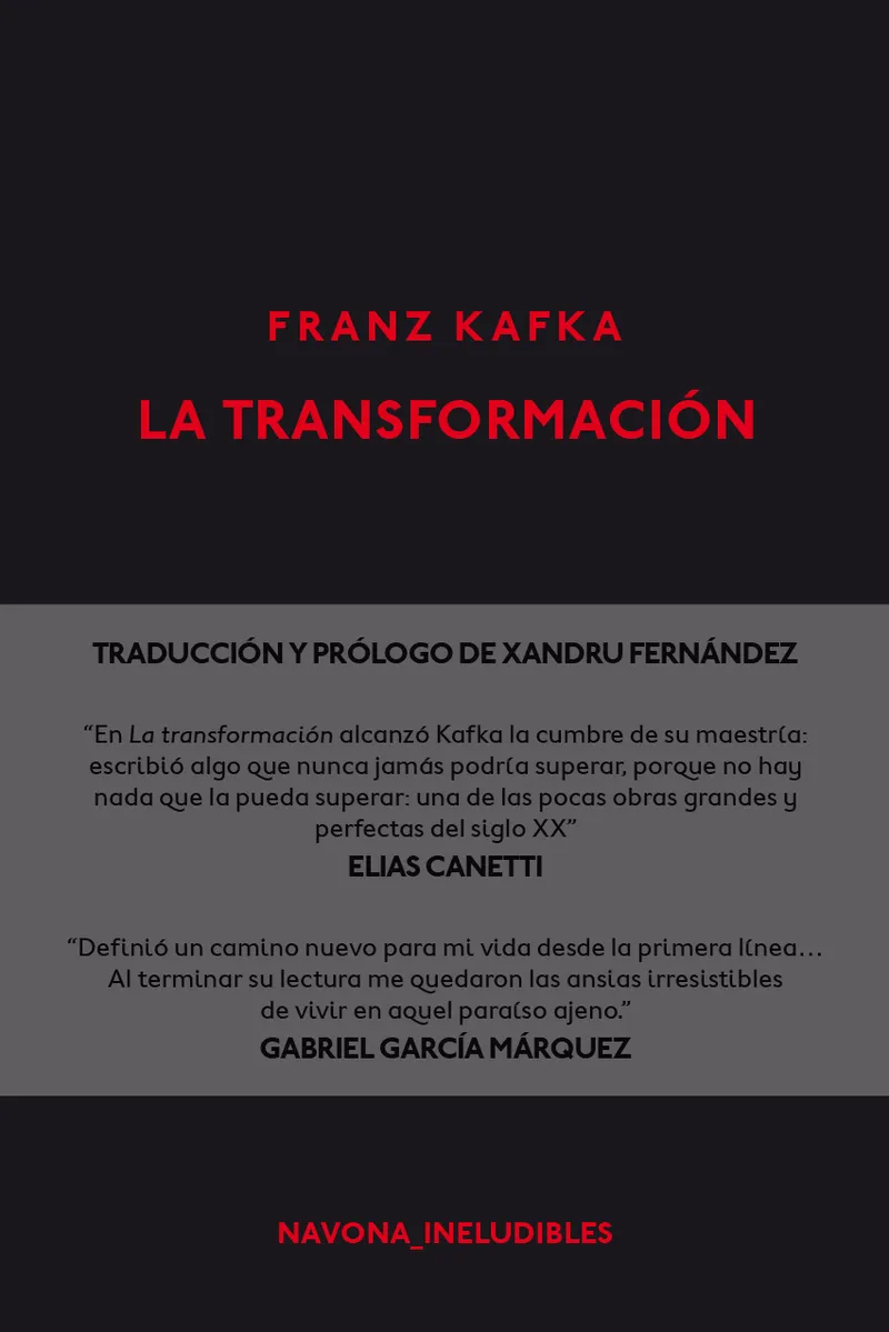 TRANSFORMACION, LA -TAPA DURA-