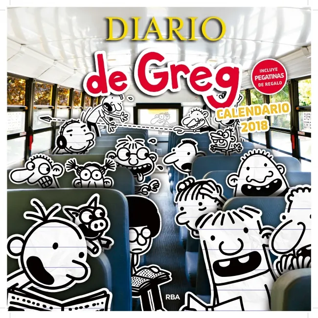CALENDARIO 2018 DIARIO DE GREG