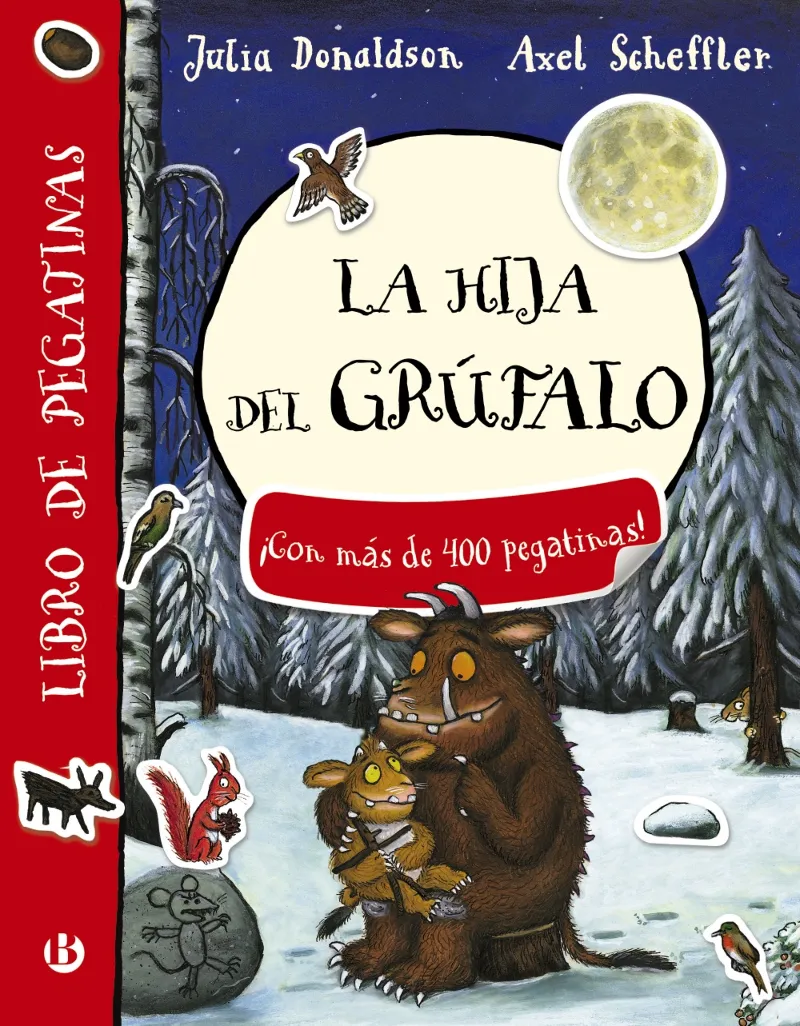 HIJA DEL GRUFALO, LA -LIBRO DE ADHESIVOS-