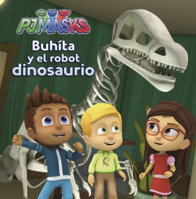 PJMASKS BUHITA Y EL ROBOT DINOSAURIO