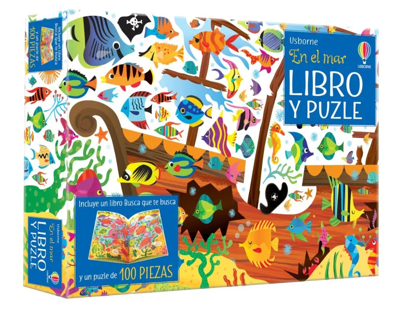 EN EL MAR -LIBRO Y PUZLE-
