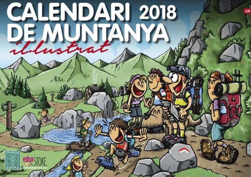 CALENDARI 2018 DE MUNTANYA IL.LUSTRAT