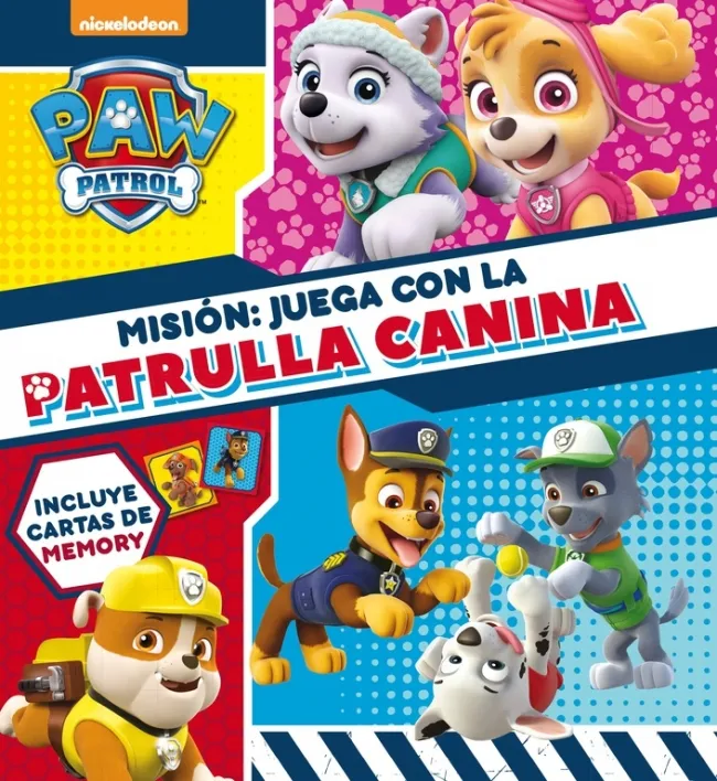 PAW PATROL -MISION JUEGA CON LA PATRULLA CANINA-